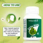 Health Veda Organics Ginkgo Biloba Brain Booster Supplements – 60 Veg Capsules